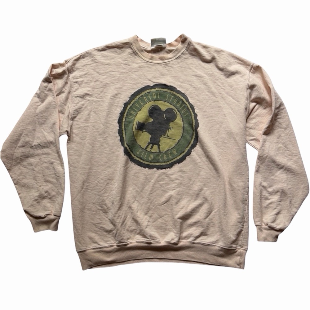 Vintage‎ 90s Universal Studios Film Crew Sweatshirt USA Made XL Graphic Pullover